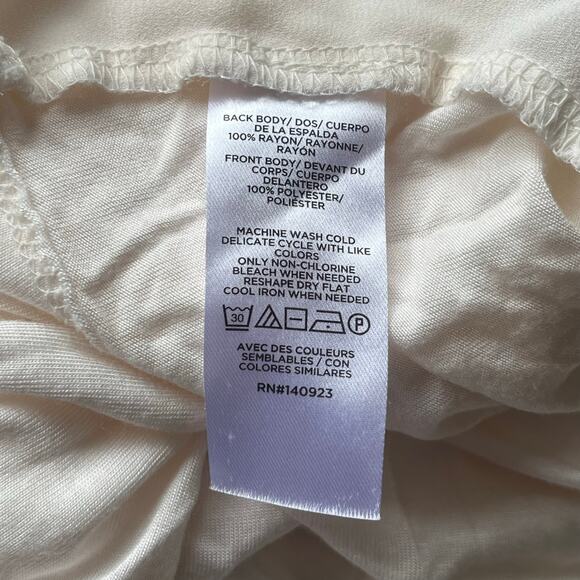 Loft Cream Tank Top Size Large - Picture 4 of 11